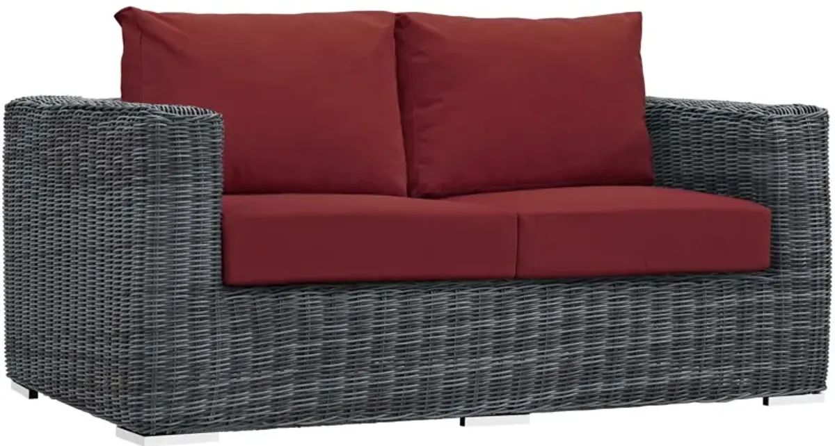 Modway - Summon Outdoor Patio Sunbrella® Loveseat