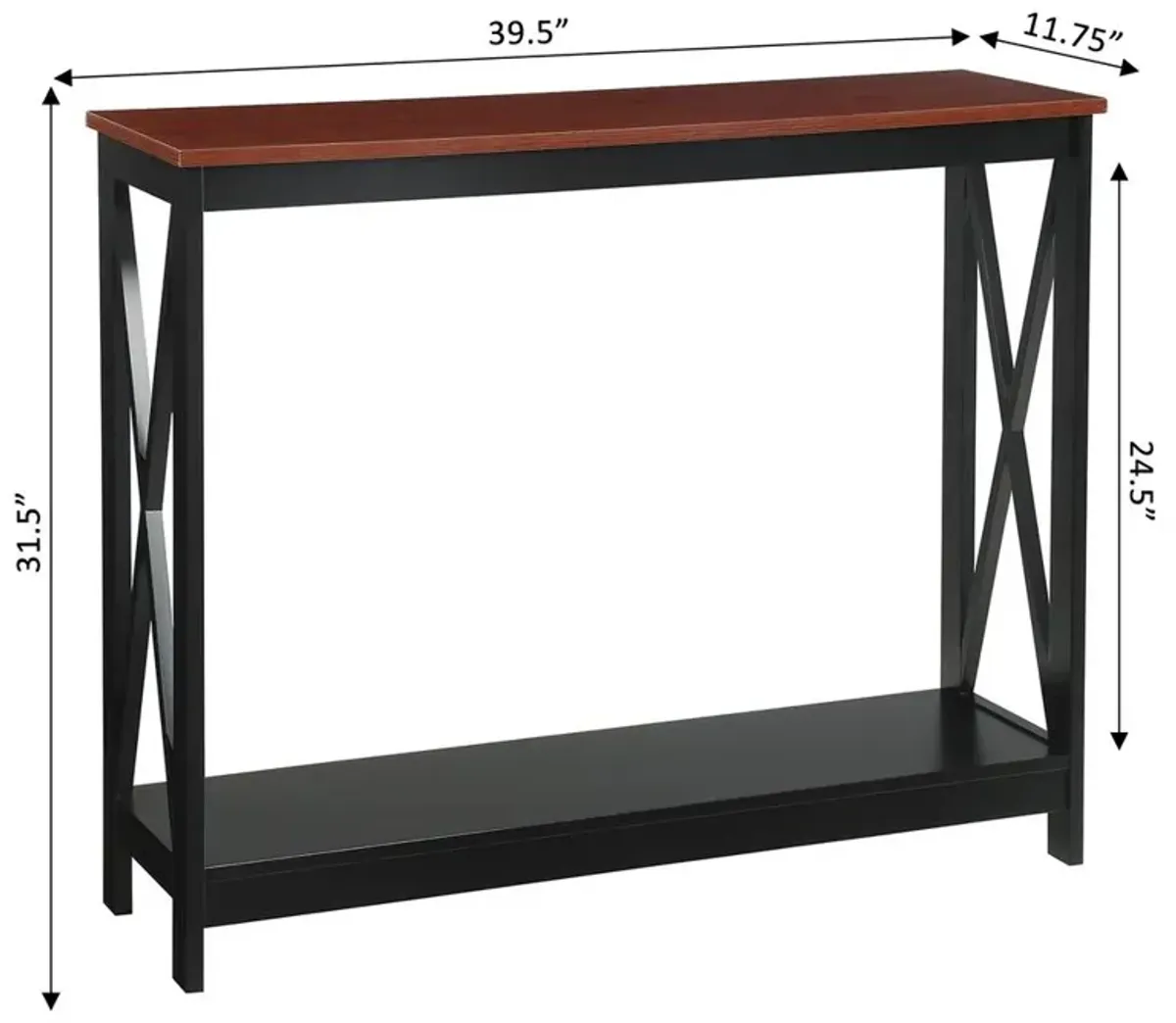 Convience Concept, Inc. Oxford Console Table with Shelf