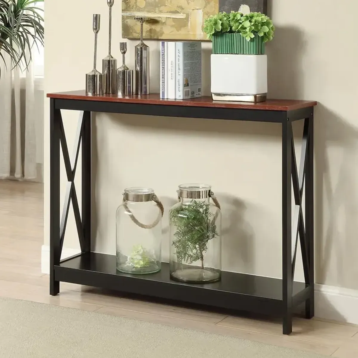 Convience Concept, Inc. Oxford Console Table with Shelf