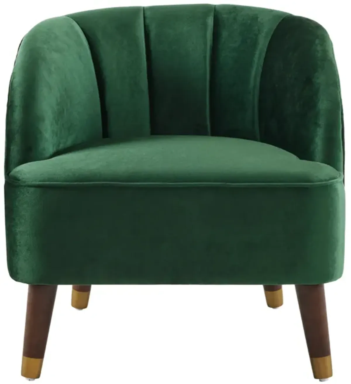 Merax Velvet Barrel Accent Chair