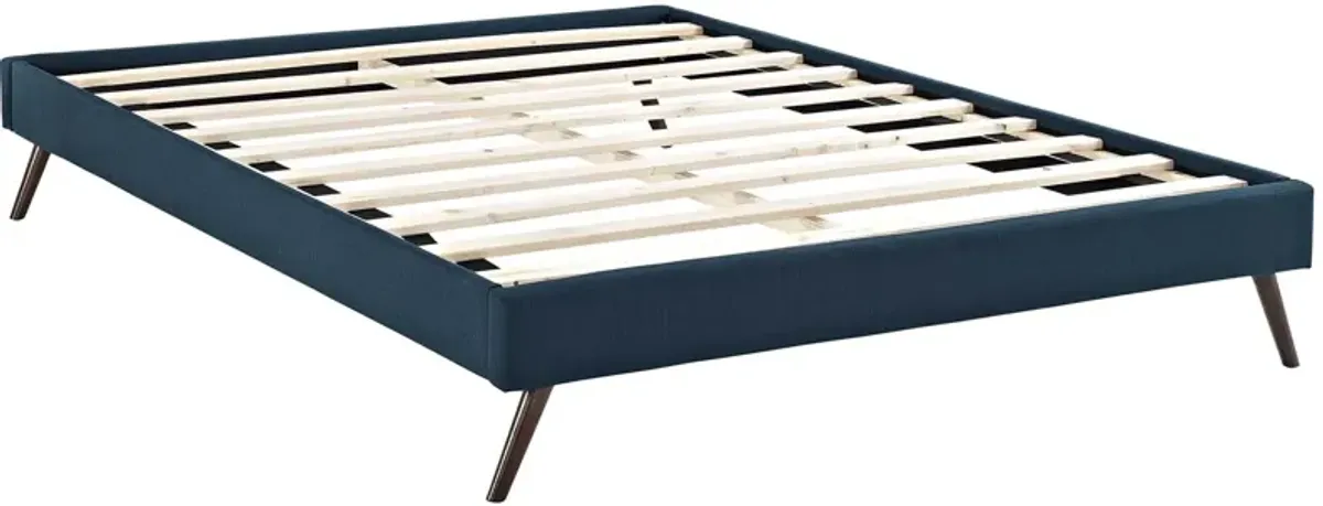 Modway - Loryn Full Fabric Bed Frame with Round Splayed Legs