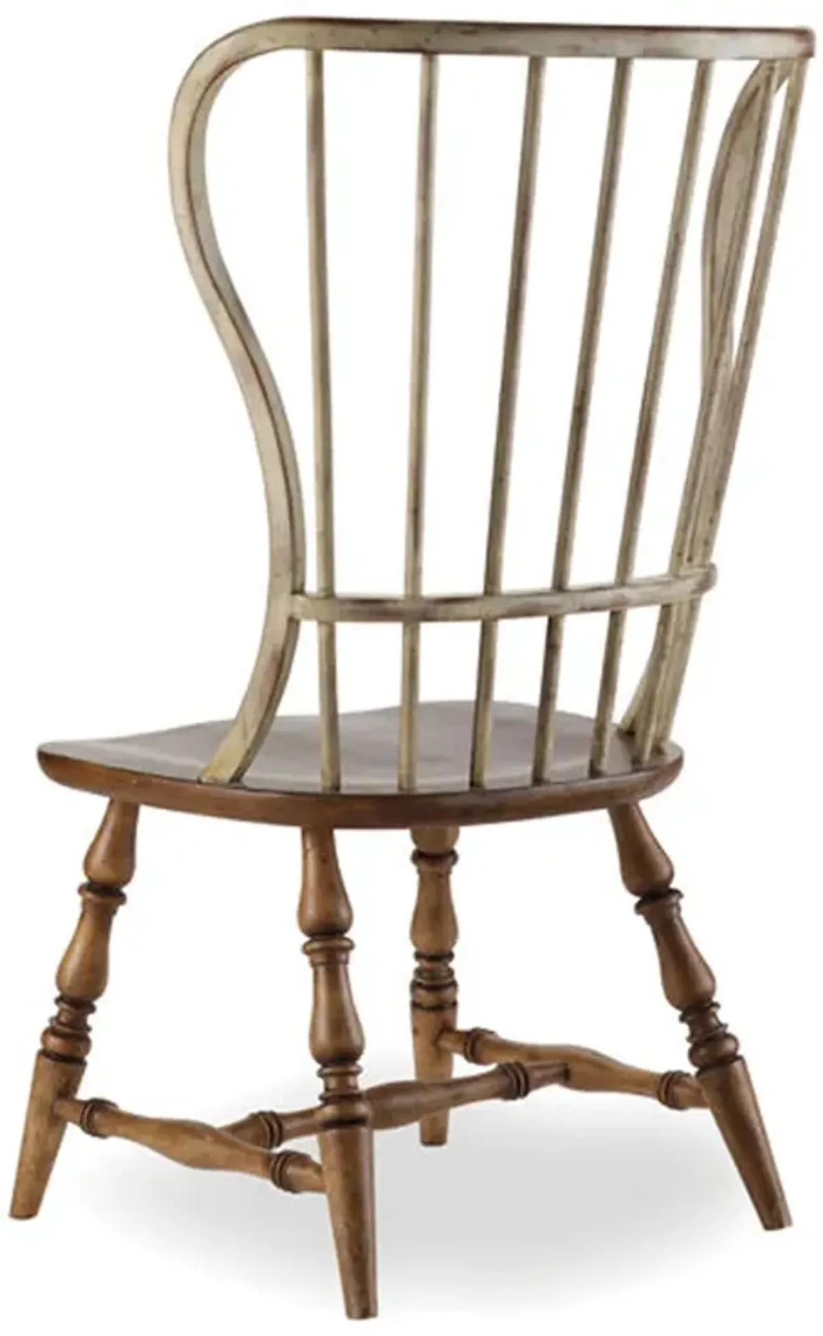 Sanctuary Side Chair in Medium Wood