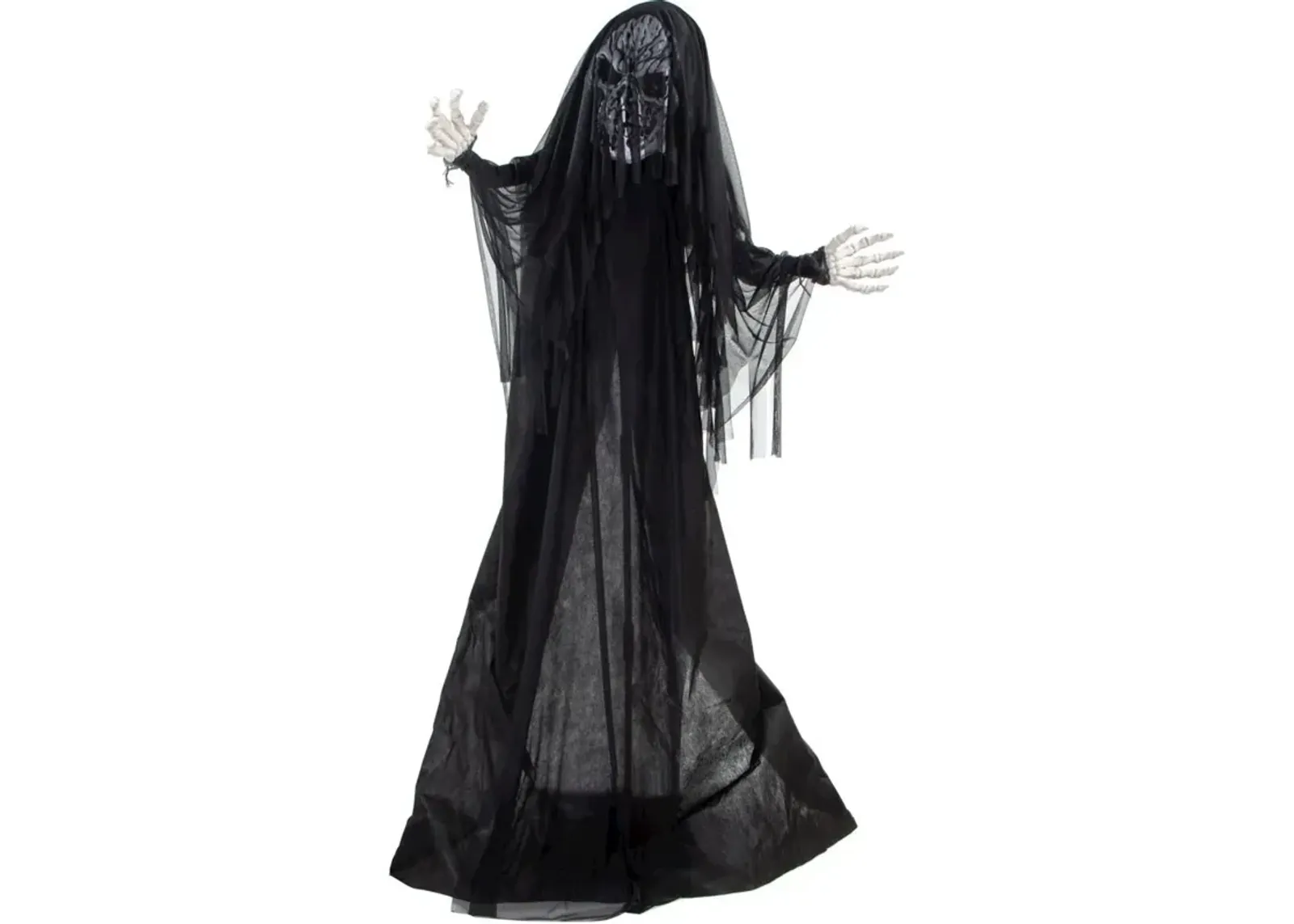 Haunted Hill Farm 60'' Standing Animated Reaching Reaper Ghoul