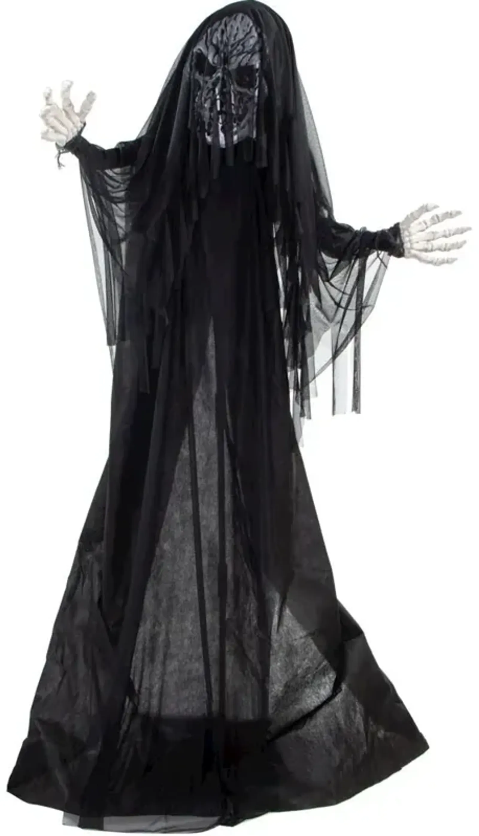 Haunted Hill Farm 60'' Standing Animated Reaching Reaper Ghoul