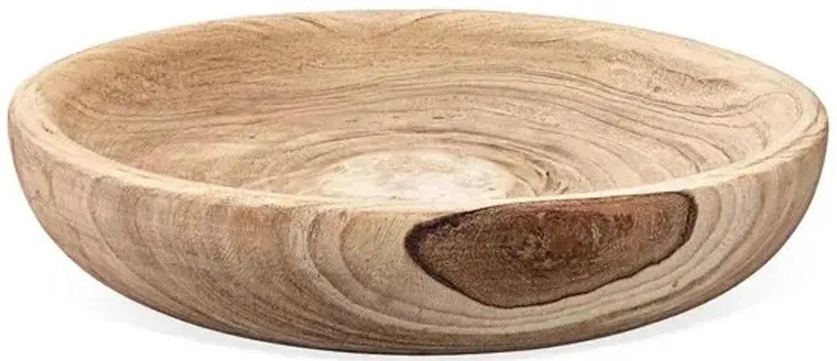 Laurel Large Wooden Bowl