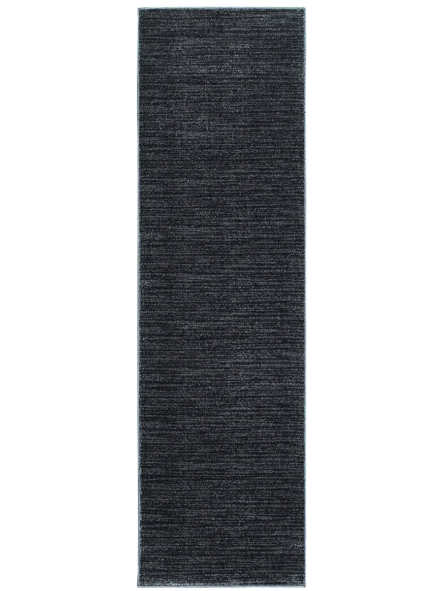 Richmond 2'3" x 7'6" Navy Rug