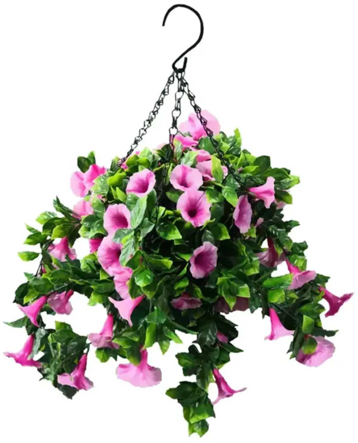 Artificial Petunia Hanging Basket UV Resistant (Outdoor Proof)