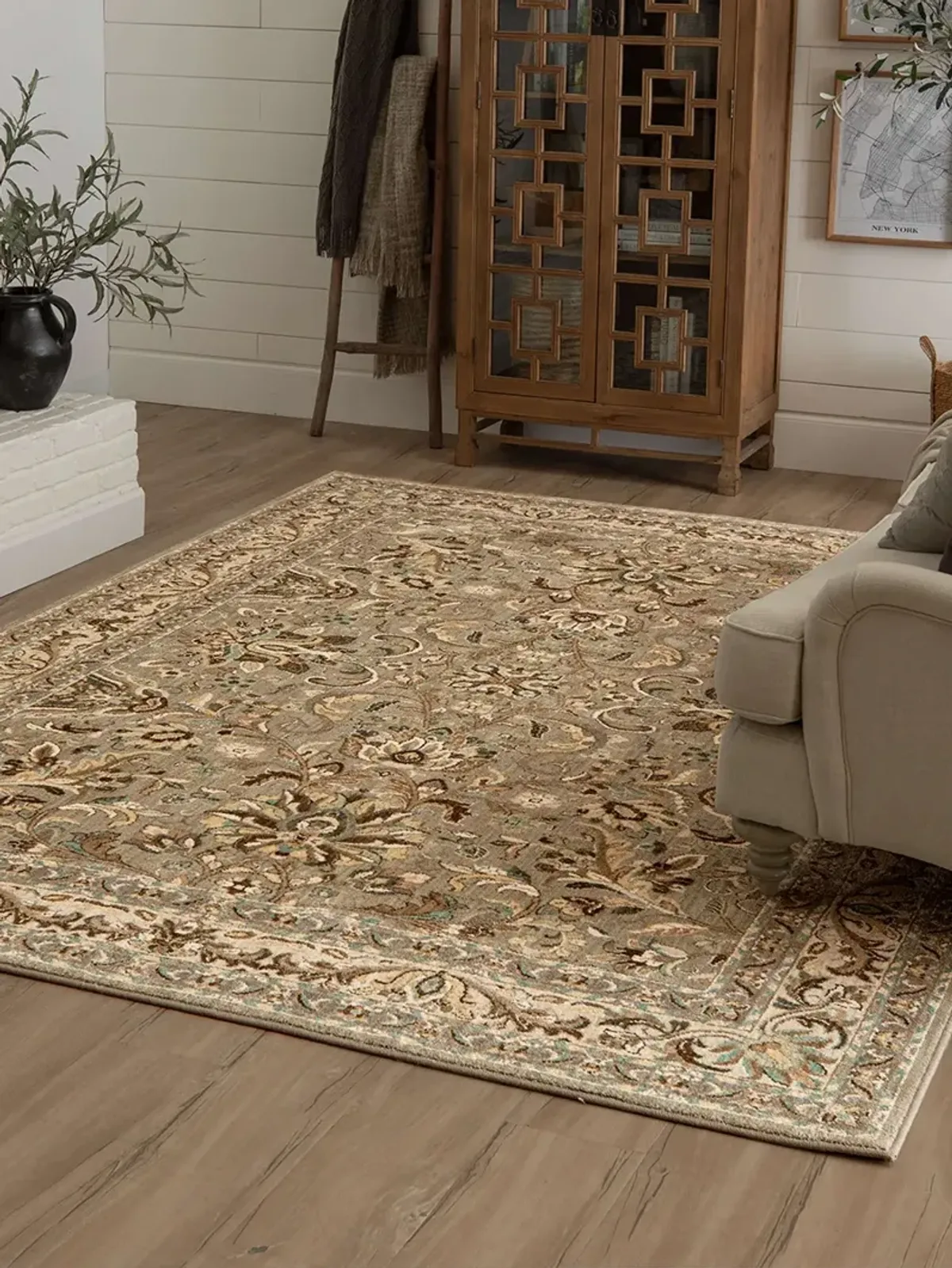 Euphoria Newbridge Willow gray 8' X 11' Rug