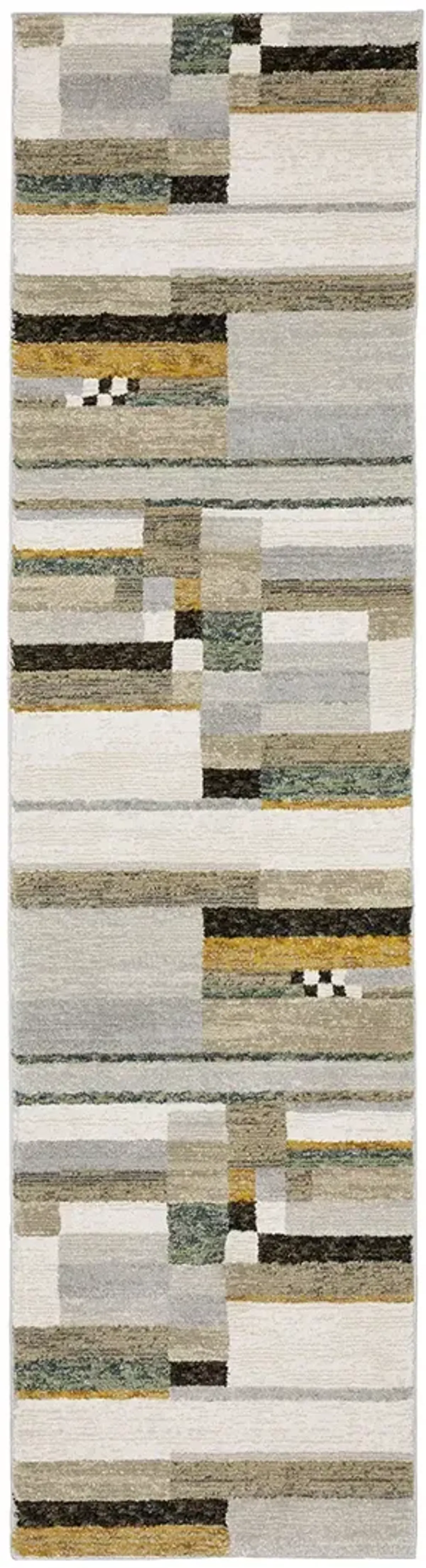 Strada 2'3" x 8' Beige Rug