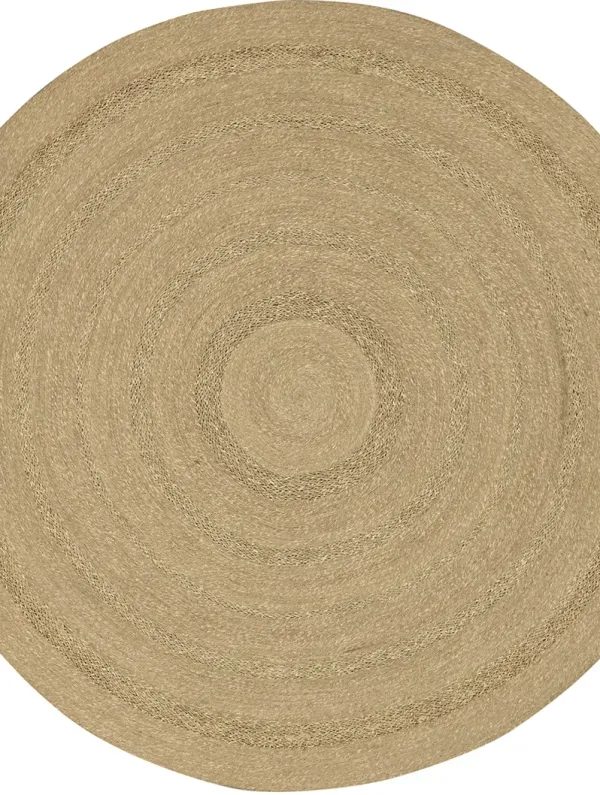 Natural Seagrass NSG01 Natural 8' Round Rug