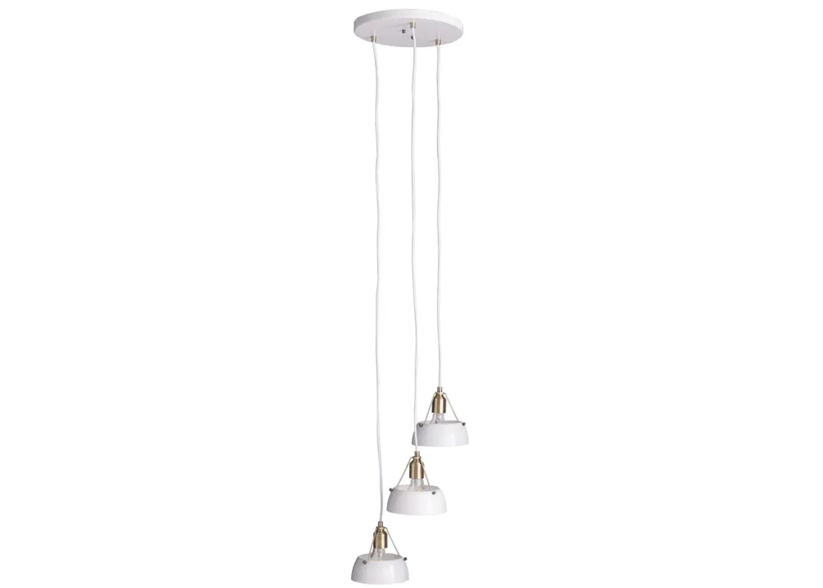 Renmarco Contemporary 3-Light Cluster Pendant