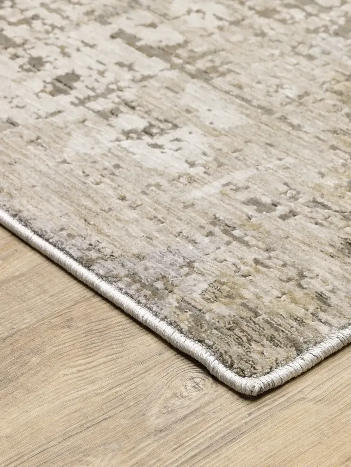 Nebulous 3'3" x 5' Beige/Grey Rug