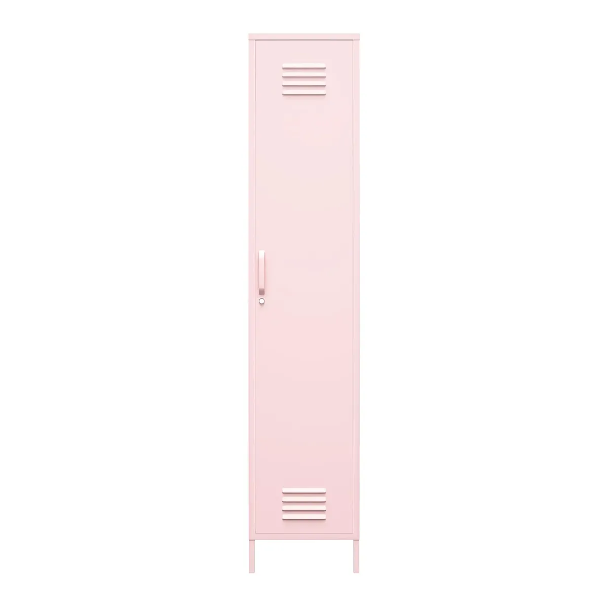 Cache Cache 1 Door Tall Single Metal Locker Style Storage Cabinet