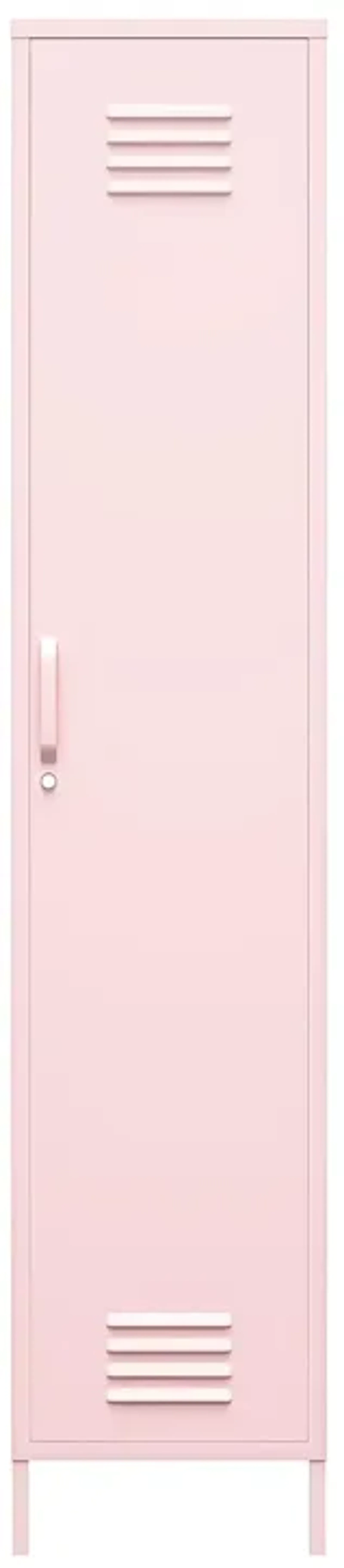 Cache Cache 1 Door Tall Single Metal Locker Style Storage Cabinet