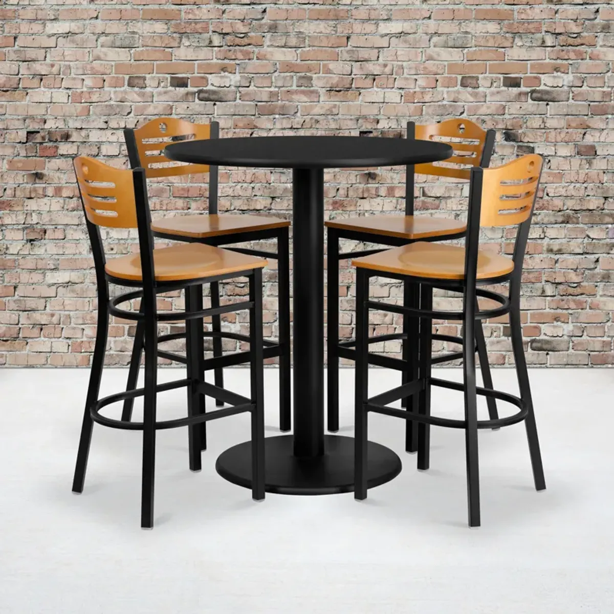 Laminate Restaurant Bar Table and Stool Sets