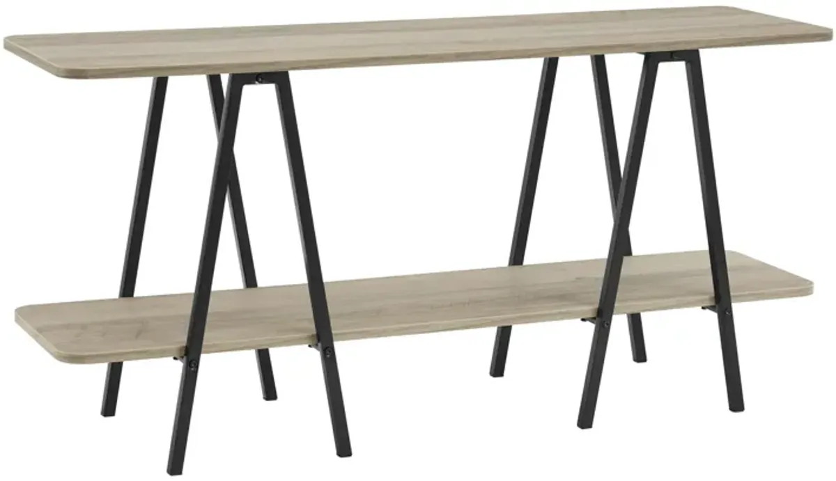 Celine Gray Console Table