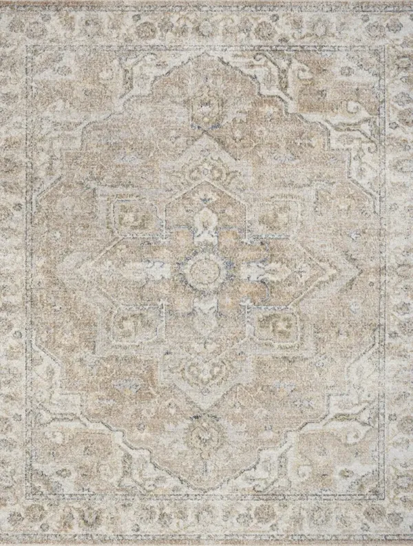 Astra Machine Washable ASW12 Beige 9' x 12' Rug