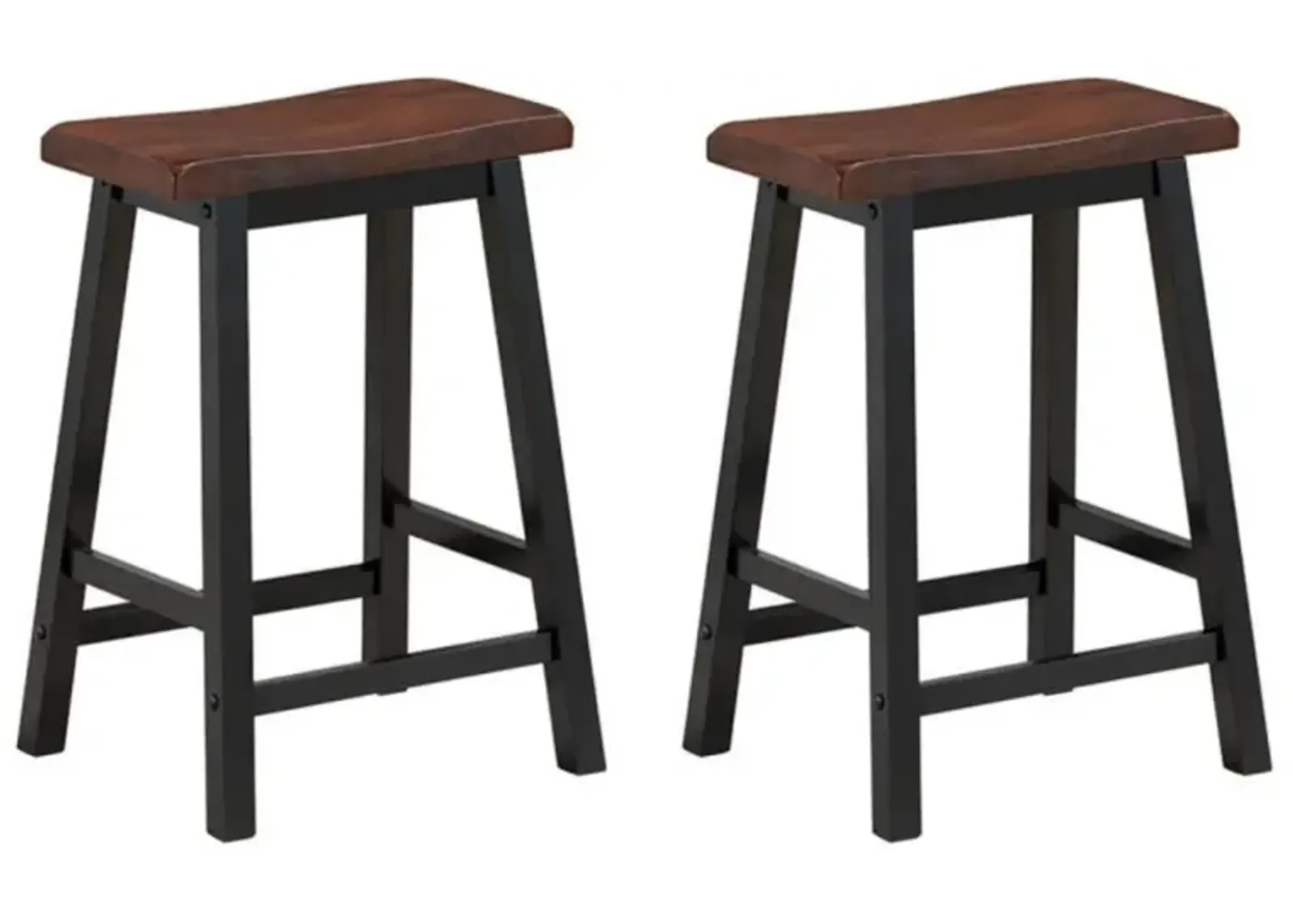 Hivvago 24 Inch Height Set of 2 Home Kitchen Dining Room Bar Stools