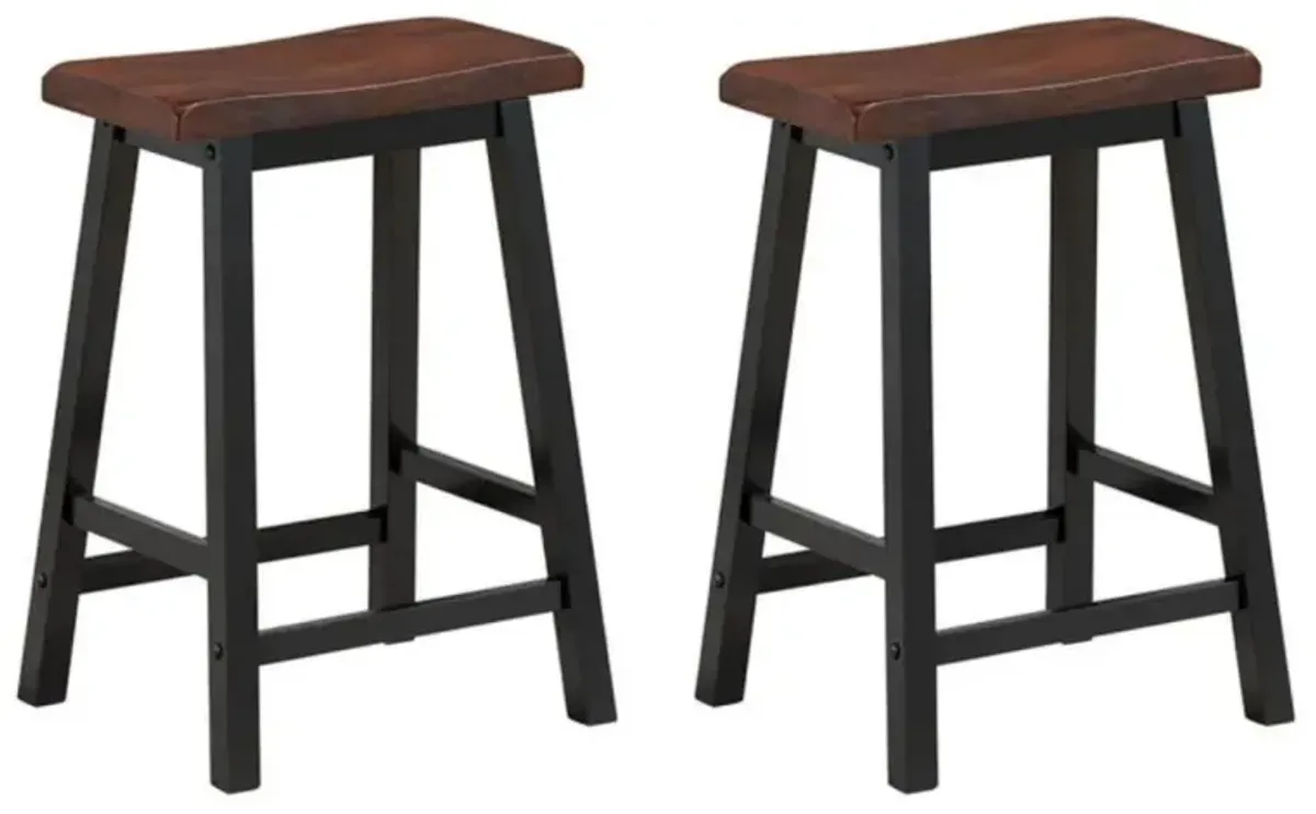 Hivvago 24 Inch Height Set of 2 Home Kitchen Dining Room Bar Stools