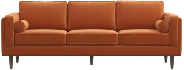 Ashcroft Furniture Co Amber Luxury Modern Velvet Sofa