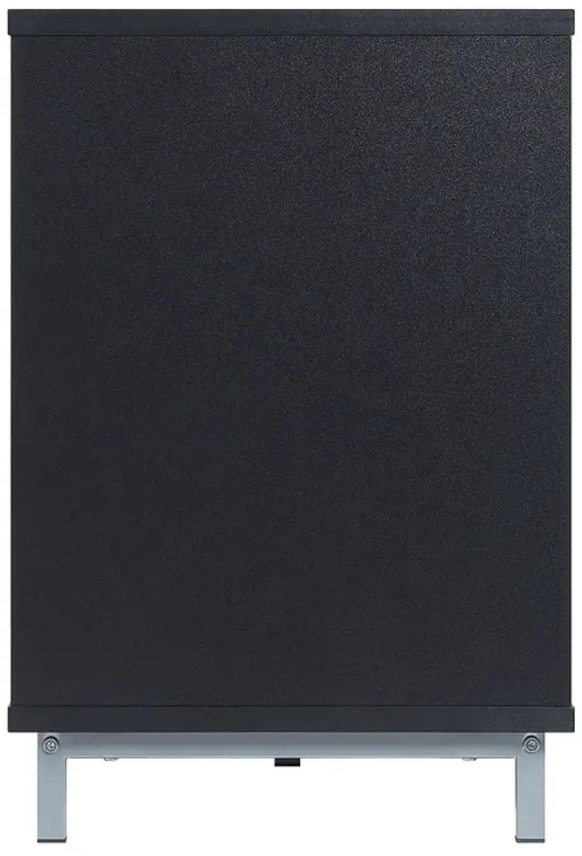 Brighton Black Fireplace TV Stand