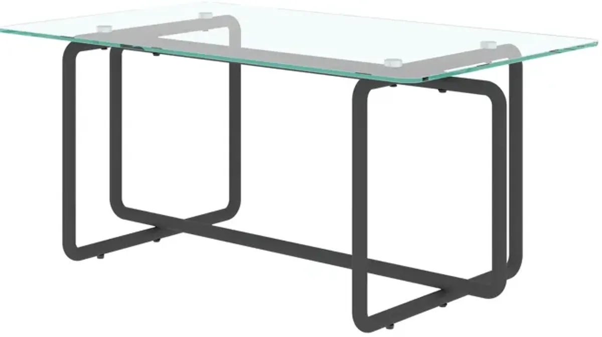 Modern Tempered Glass Tea Table Coffee Table for Living Room Stylish and Functional - Ideal for Small Spaces - Elegant Design - Sturdy Construction
