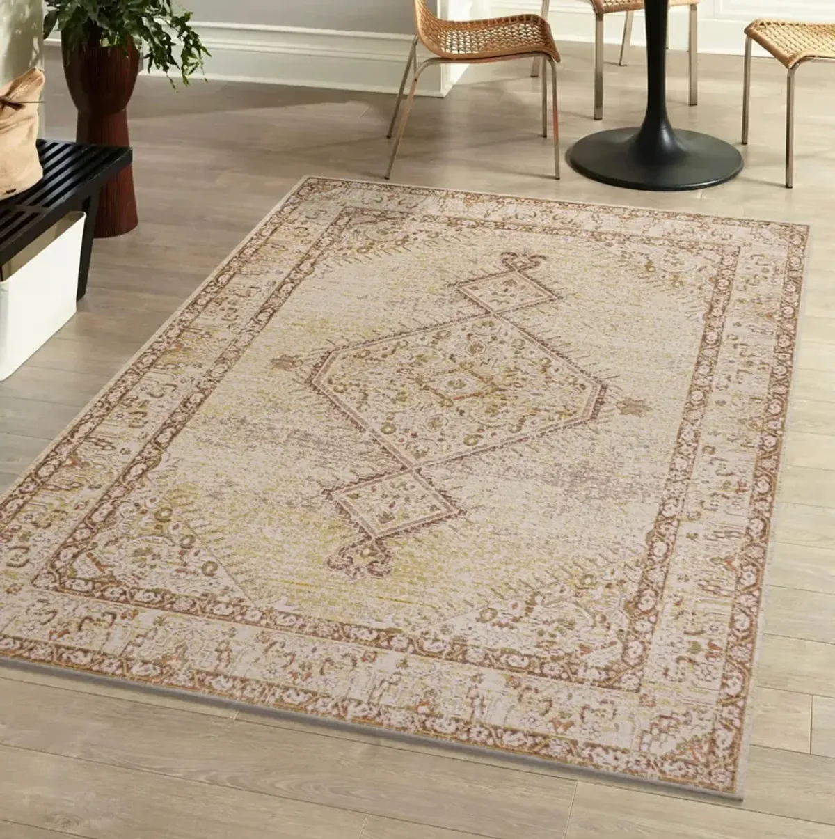 Lila Modern Tribal Medallion Area Rug