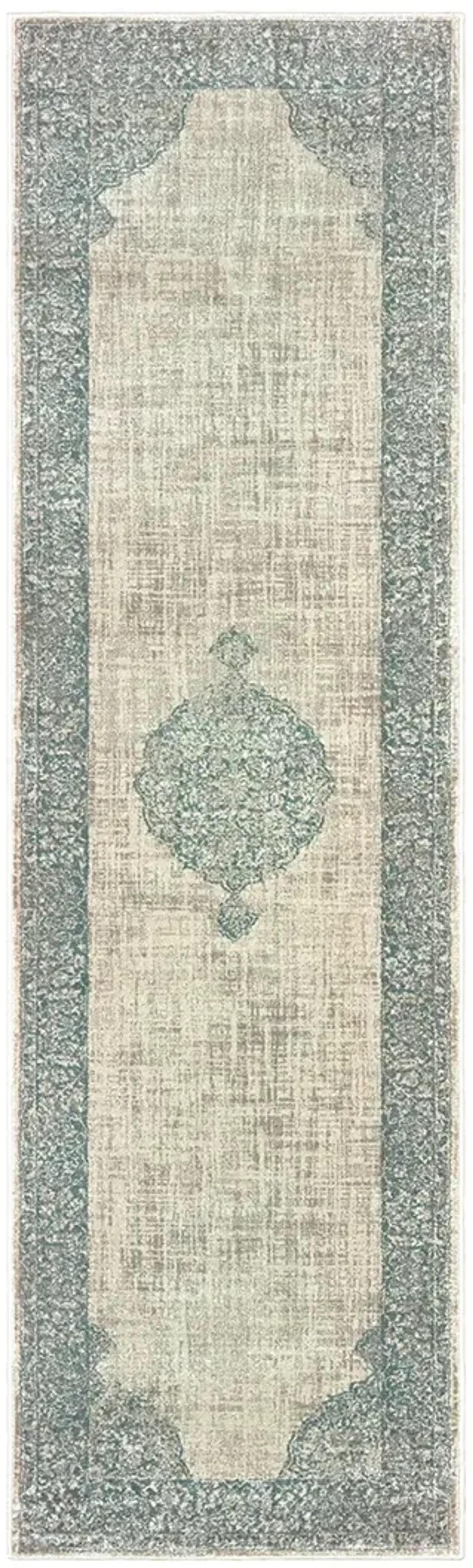 Raleigh 2'3" x 7'6" Ivory Rug