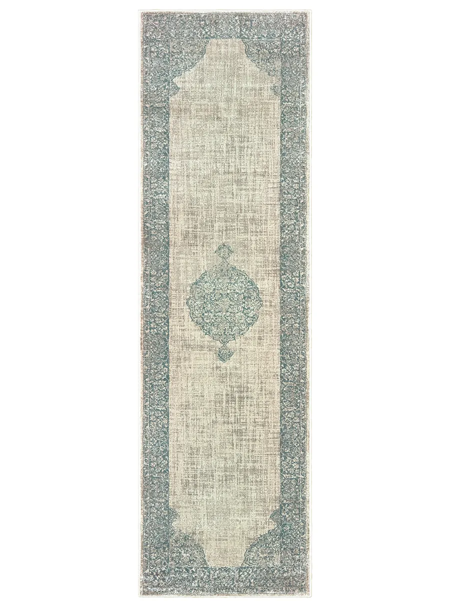 Raleigh 2'3" x 7'6" Ivory Rug