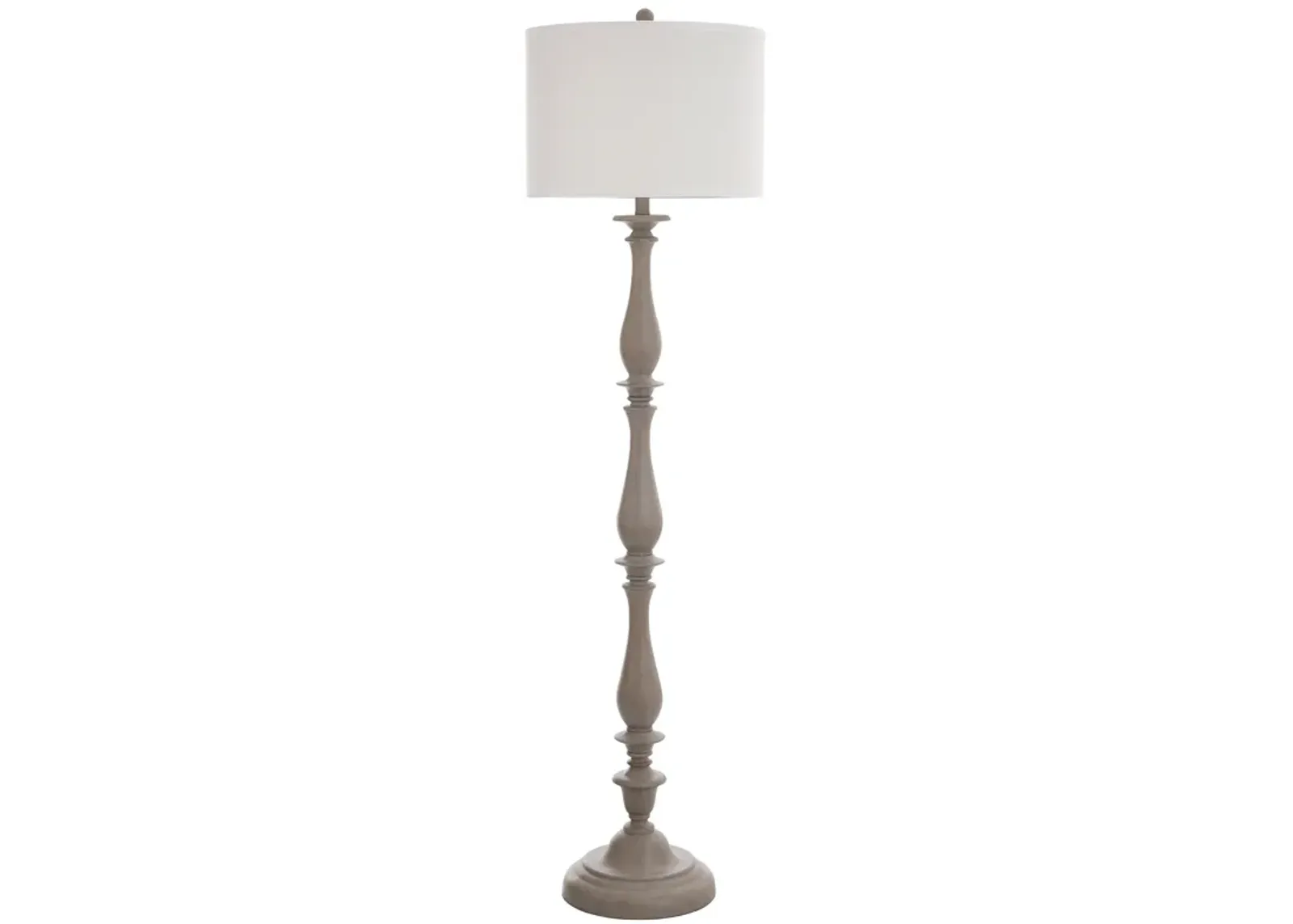 Cool Gray Floor Lamp