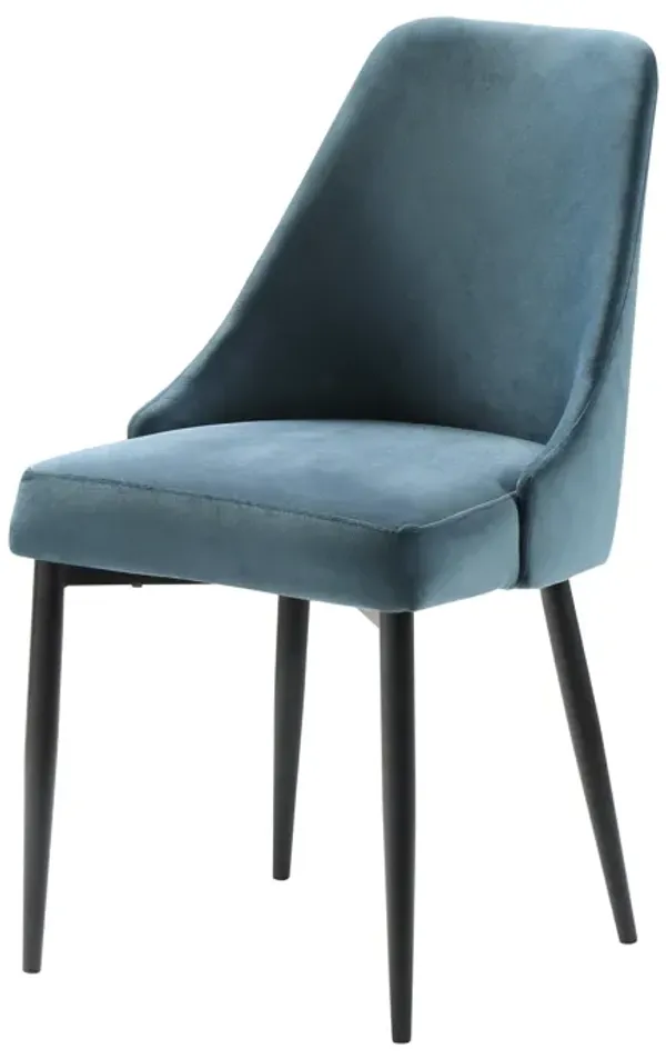 Rick 22 Inch Side Dining Chairs Set of 2, Ladder Back, Burnished Brown Rubberwood - Benzara