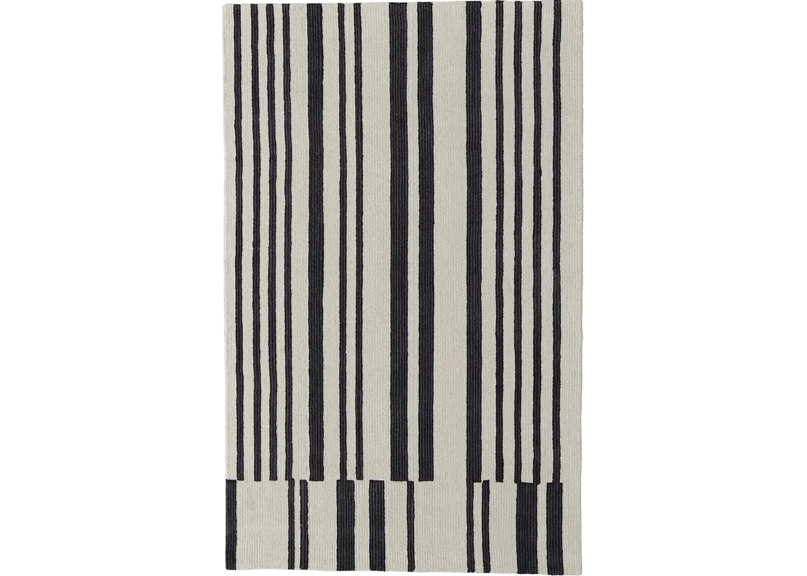 Maguire 8901F Ivory/Black 12' x 15' Rug