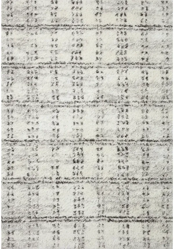 Bliss BLS03 Cream/Grey 3'11" X 6' Rug