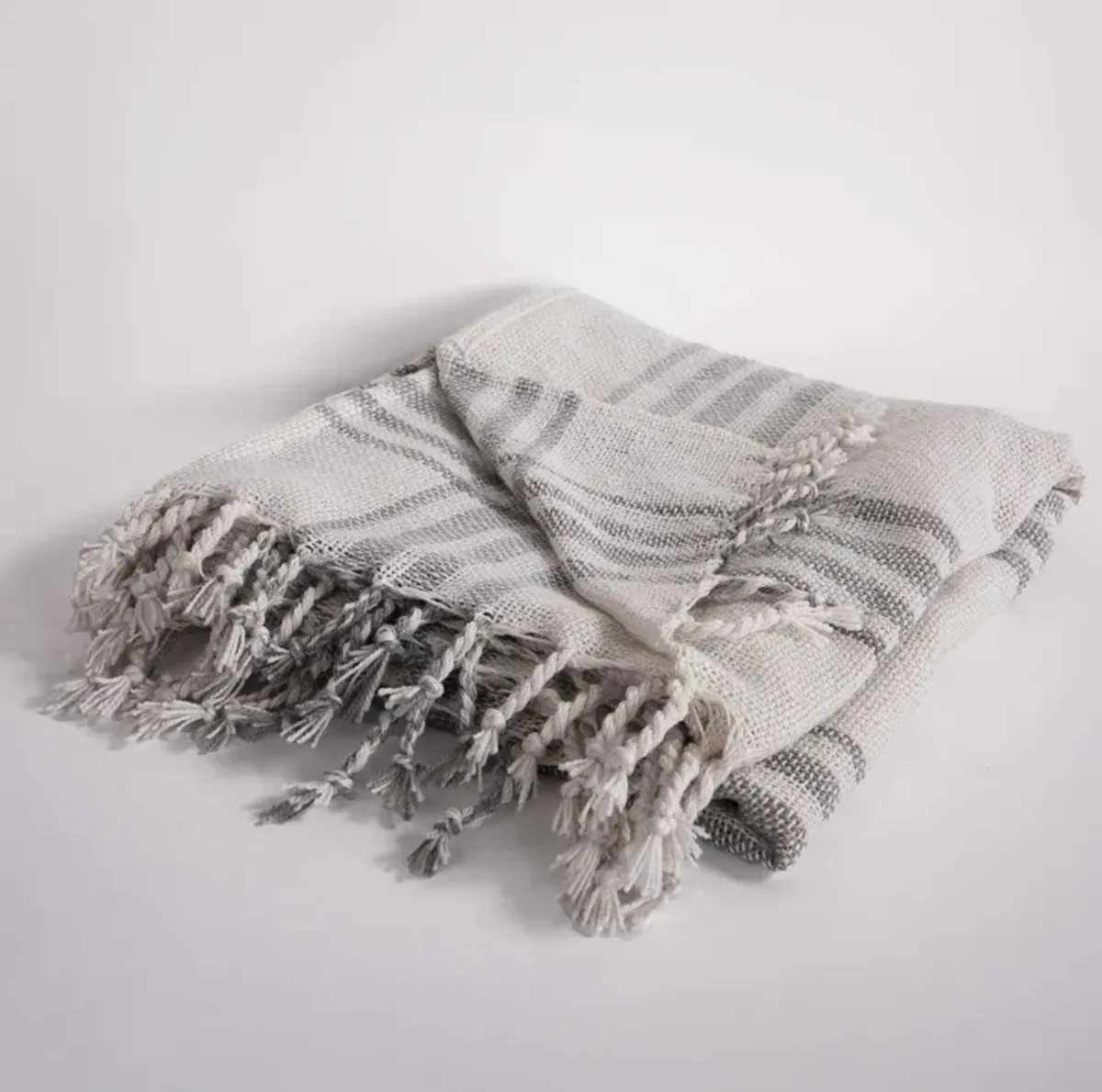 Gray 50" x 60" Throw Blanket