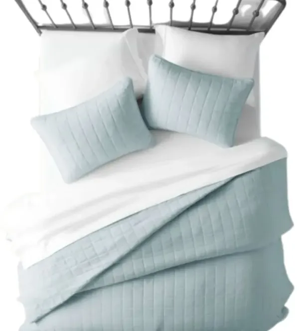 Hivvago 3 Piece Microfiber Farmhouse Coverlet Bedspread Set