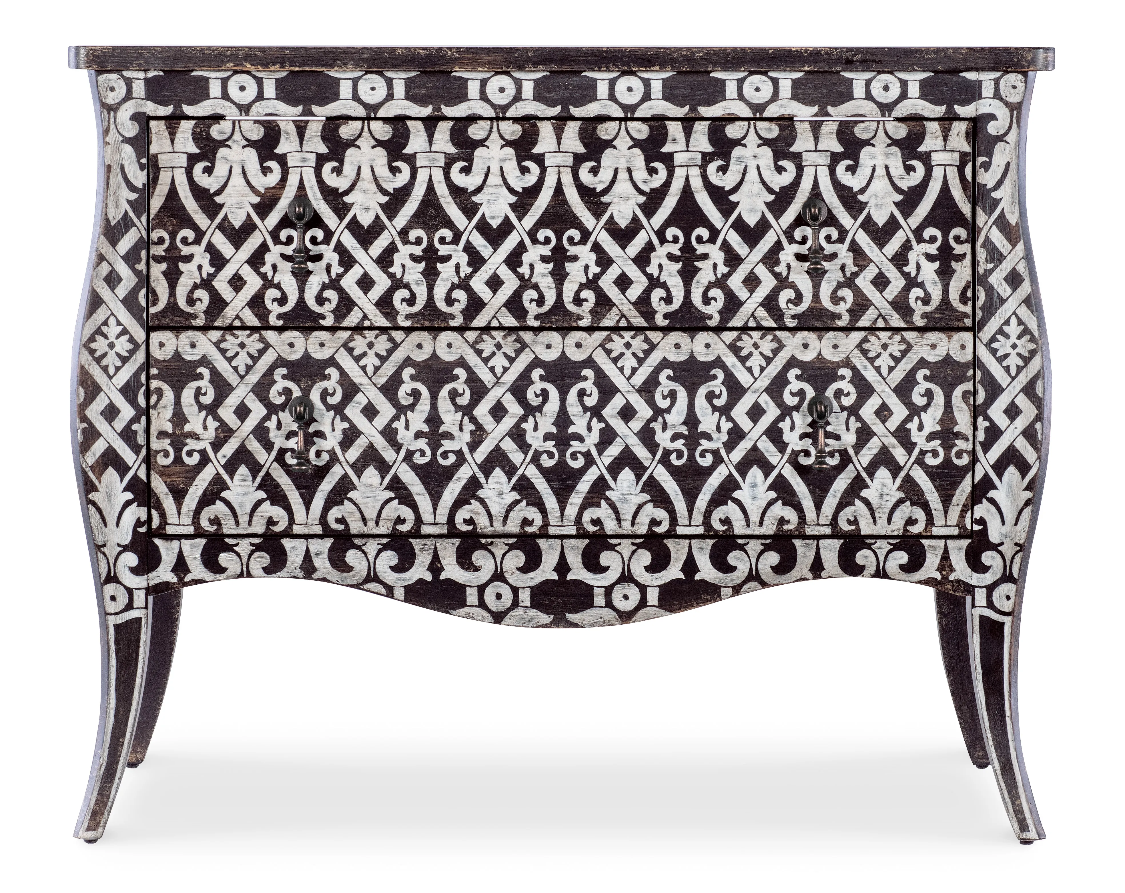 Americana Two-Drawer Bombay Accent Chest