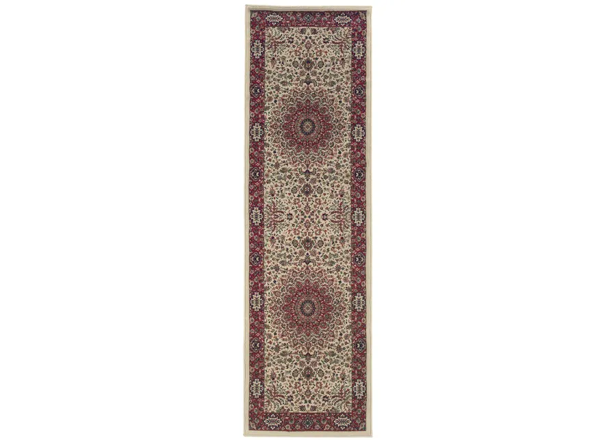 Ariana 2'3" x 7'9" Ivory Rug