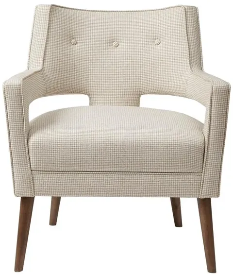 Belen Kox Chic Cream Upholstered Accent Chair, Belen Kox