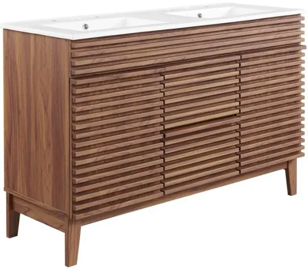 Modway Render 48 Double Sink Bathroom Vanity