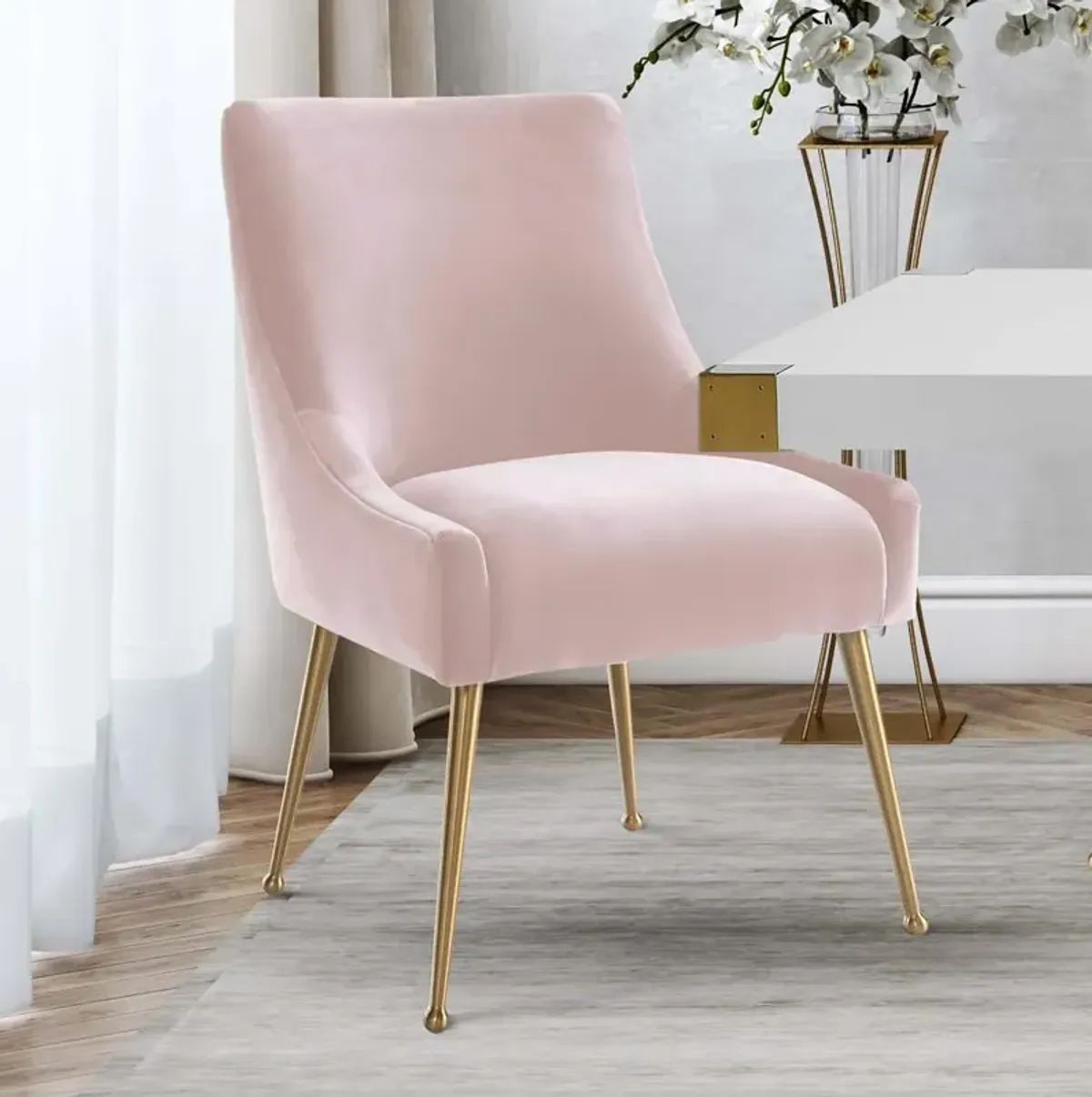 Beatrix Velvet Side Chair