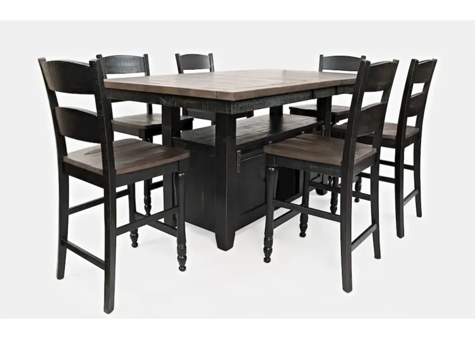 Jofran Counter Height Seven-Piece Dining Set