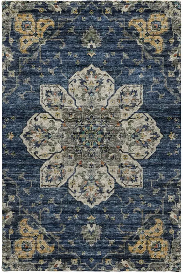 Silk Road SR6 Navy 6'6" x 9'6" Rug
