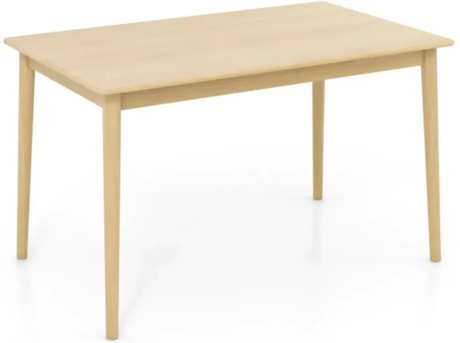 Hivvago 48 Inches Wooden Dining Table for 4 People