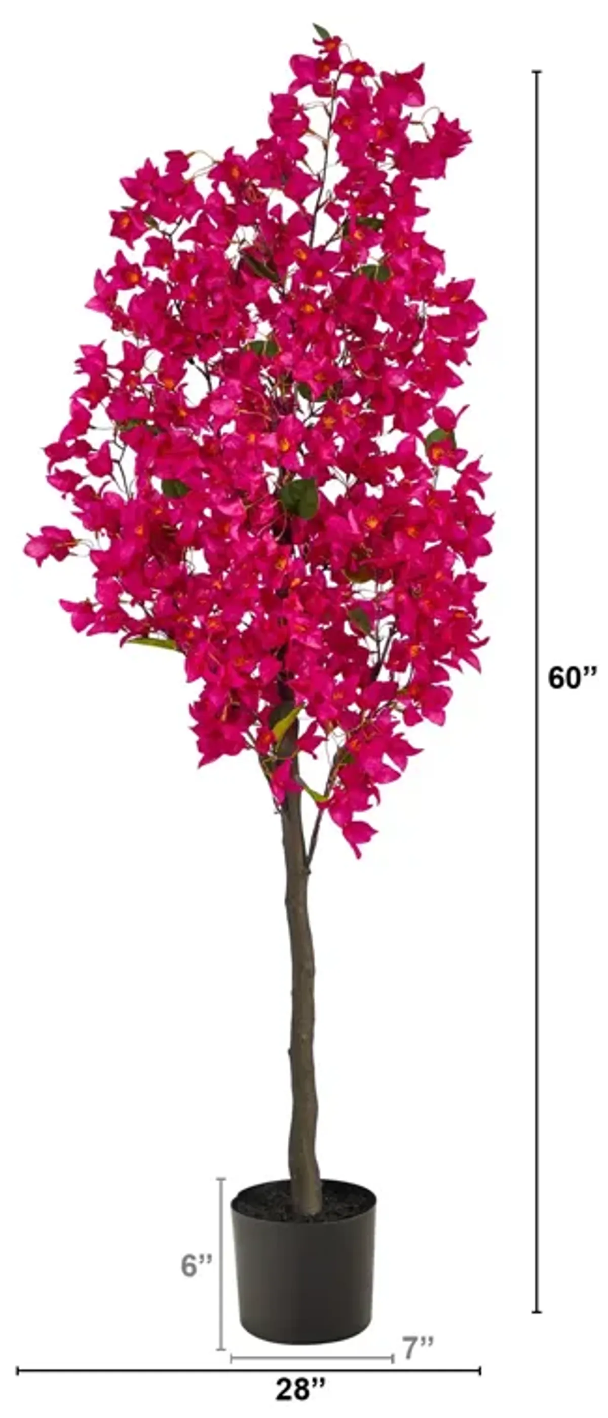 HomPlanti 5 Feet Bougainvillea Artificial Tree