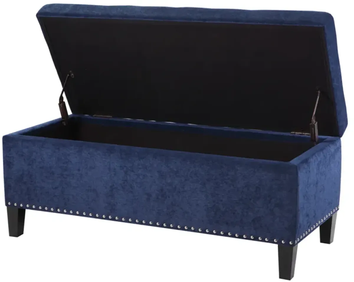 Shandra II Tufted Top Storage Bench