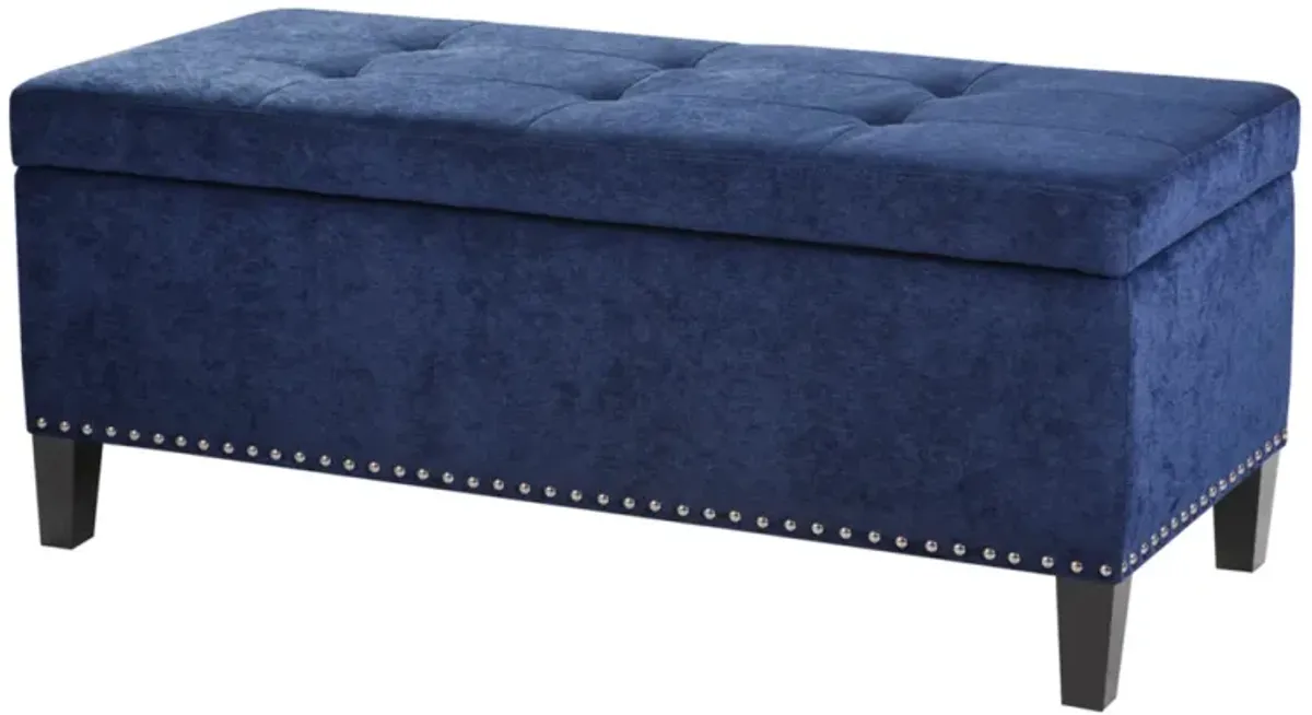 Shandra II Tufted Top Storage Bench