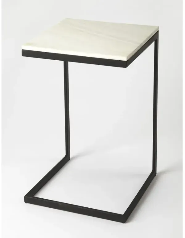 Modern Glam Square End Table, Belen Kox