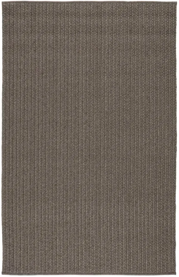 Nirvana Premium Iver Gray 2'6" x 8' Runner Rug