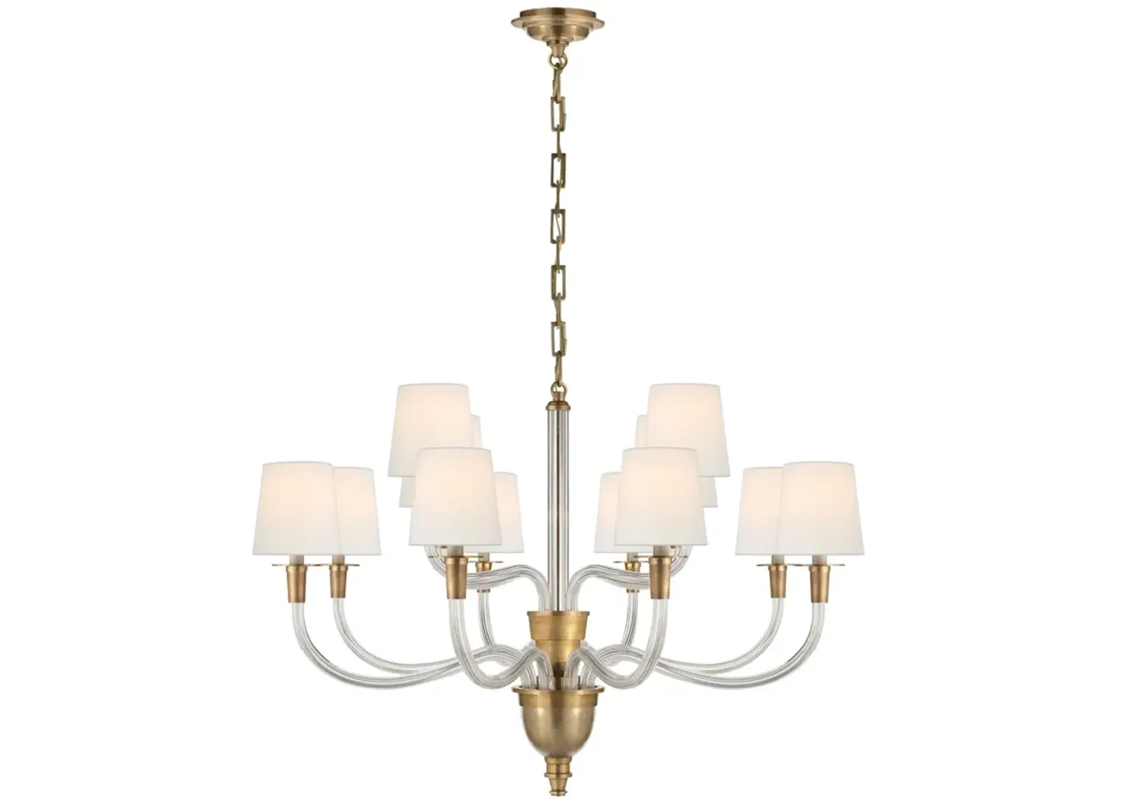 Vivian Lrg 2-Tier Chandelier