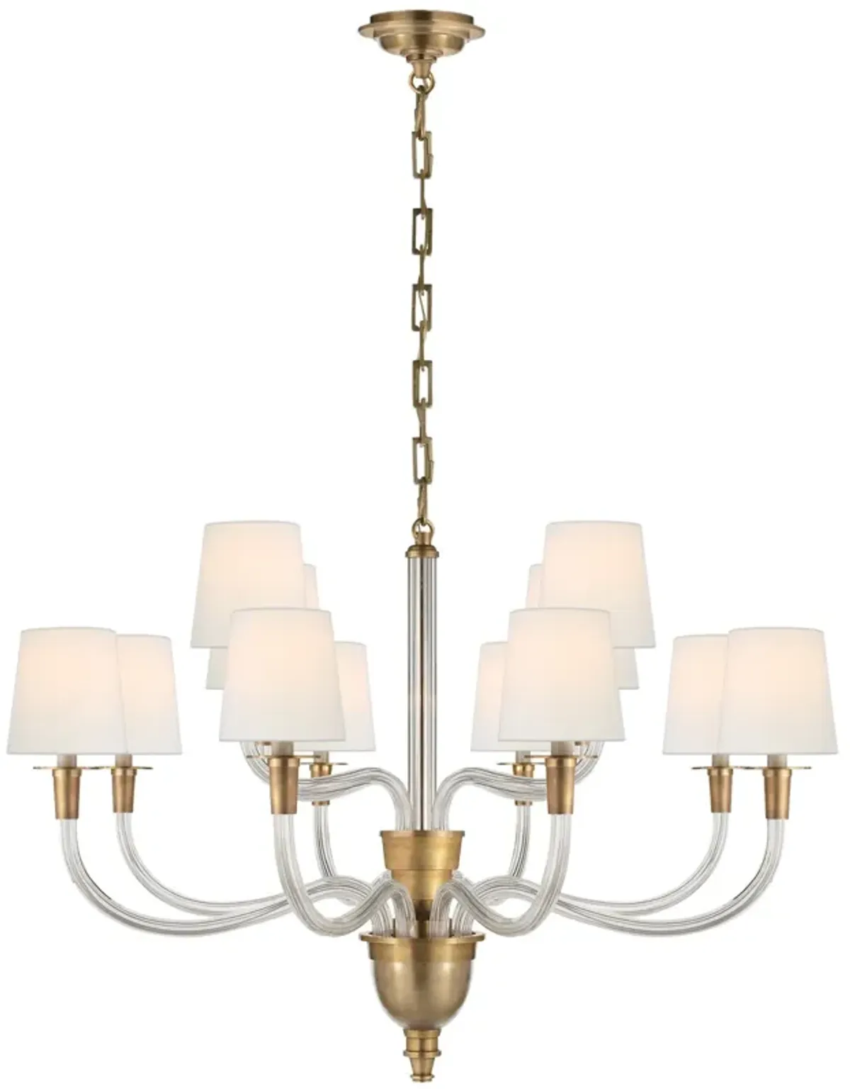 Vivian Lrg 2-Tier Chandelier